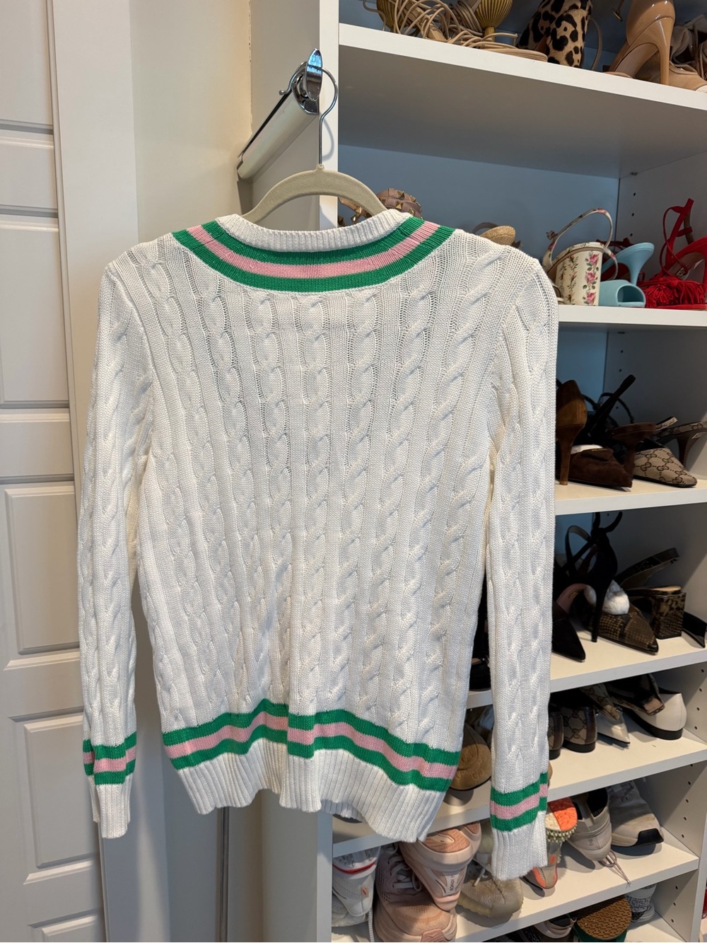 Lilly Pulitzer Brockton Sweater Cable Knit Sweater - Picture 5 of 6